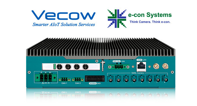 VECOW PARTNERS WITH E-CON SYSTEMS TO ACCELERATE AI VISION DEPLOYMENT